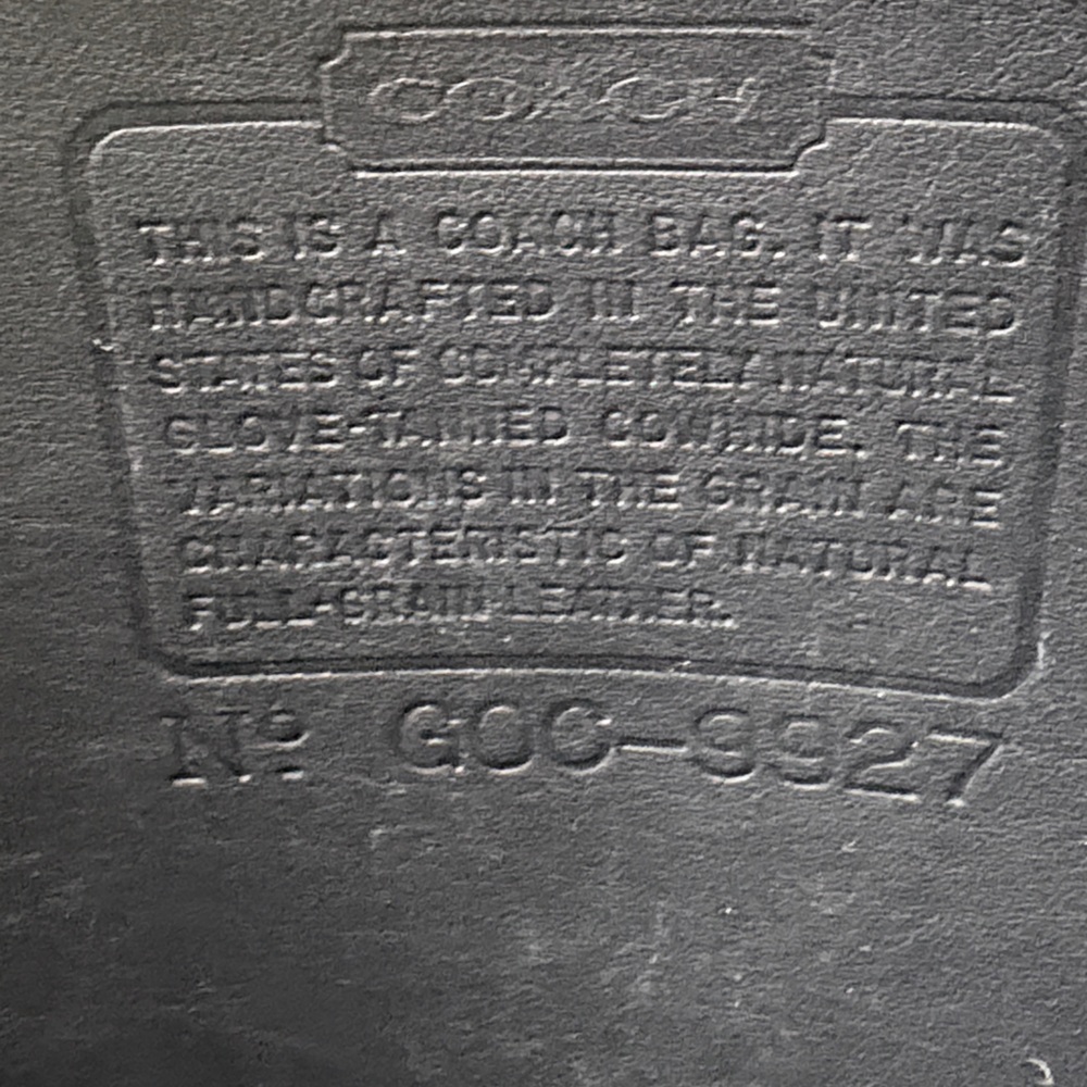 Vintage Coach Willis Shoulder Bag No. 240-3505 – Made in the United States! - Picture 2 of 12